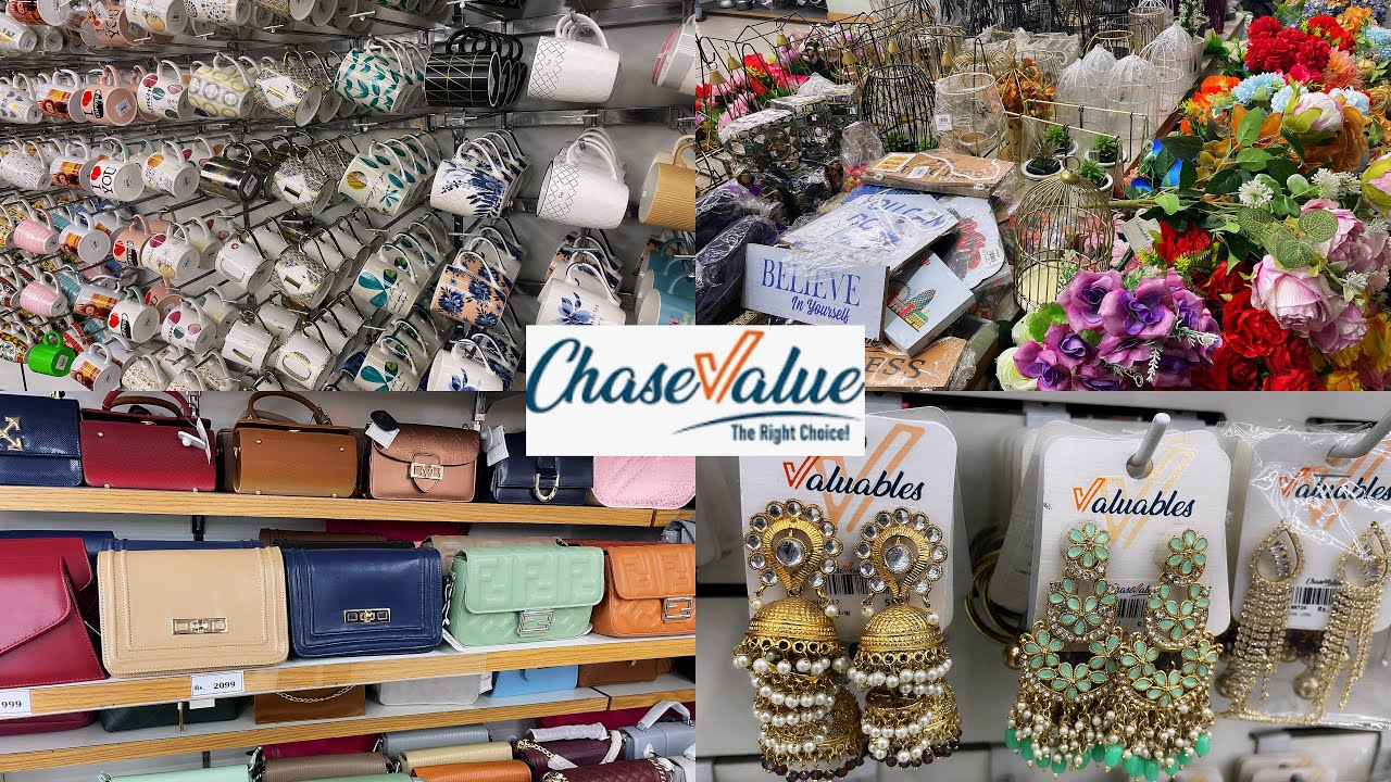 Chase Value Shopping Haul 2025 | Crockery | Jewellery | Bags | Dresses | Life With HiraHashaam