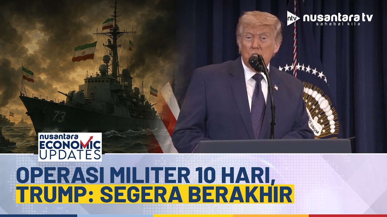 Presiden AS Donald Trump Sebut Operasi Militer terhadap Iran Hampir Selesai | NEU