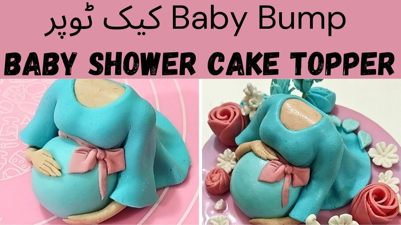 Baby Shower Cake Topper| Full Tutorial| How to make Baby Shower Cake Topper
