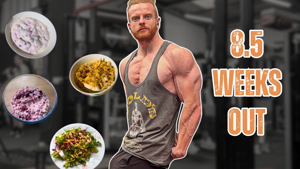 8.5 Weeks Out… What I Eat During Contest Prep | Natural Bodybuilding Prep Series Ep.4