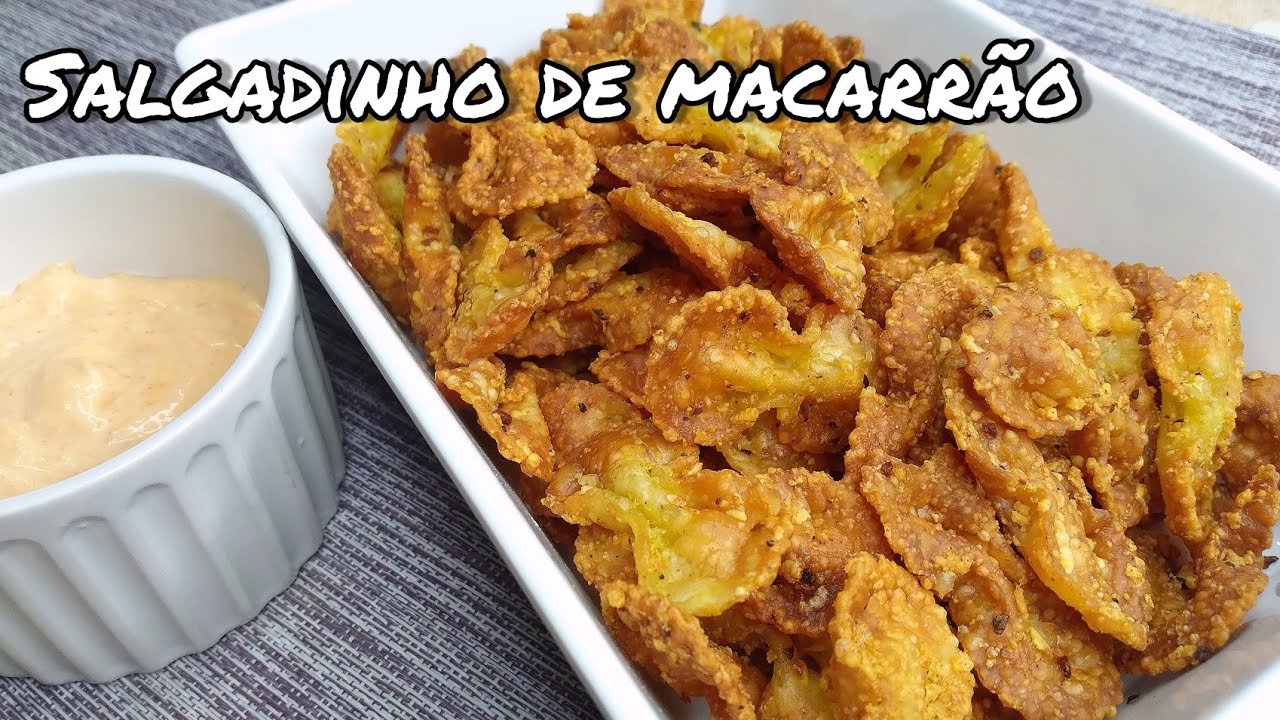 SALGADINHO DE MACARRÃO NA AIRFRYER SUPER CROCANTE!!!