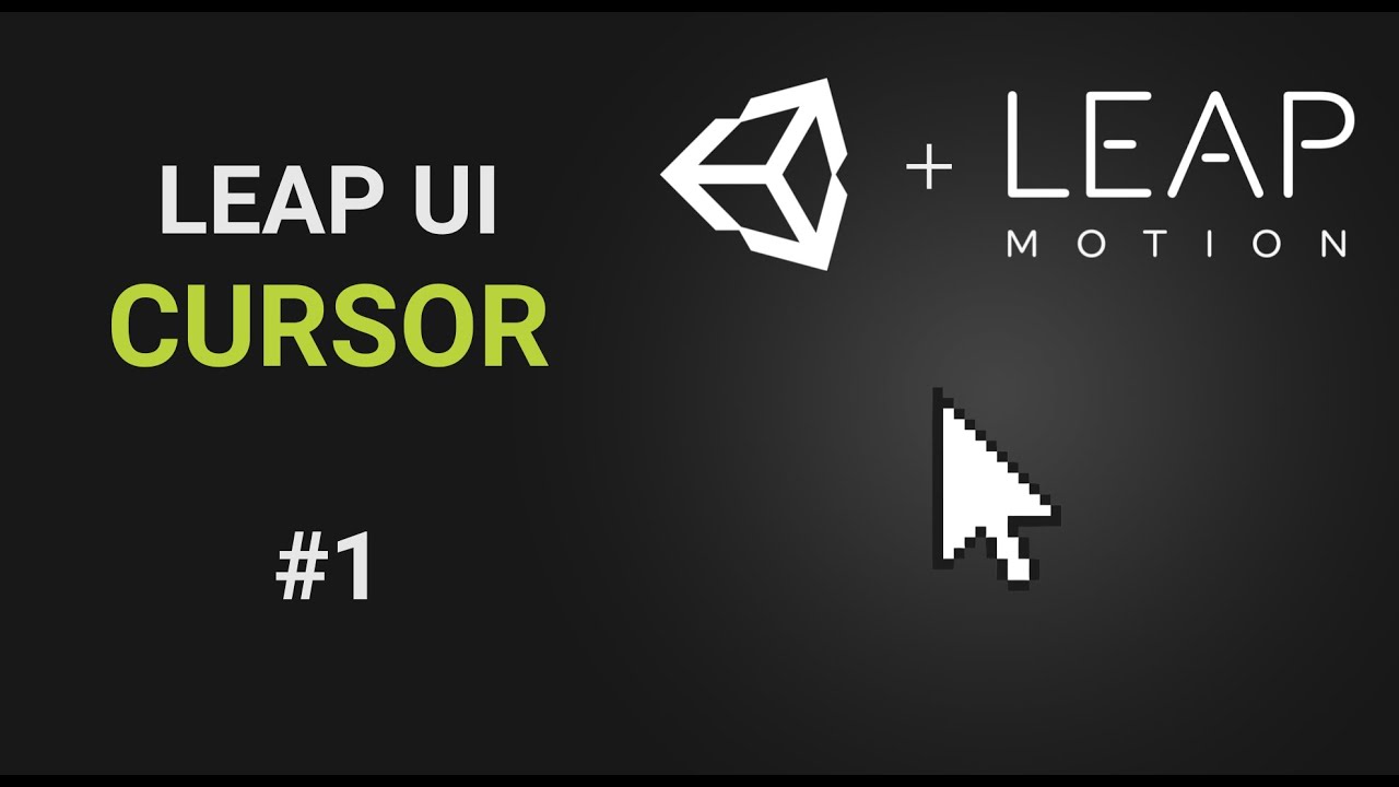 UI Leap Motion Cursor  ▹Unity tutorial◃