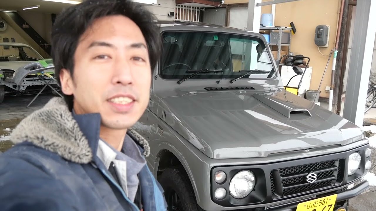 １年間ジムニーの雨漏りを放置していました