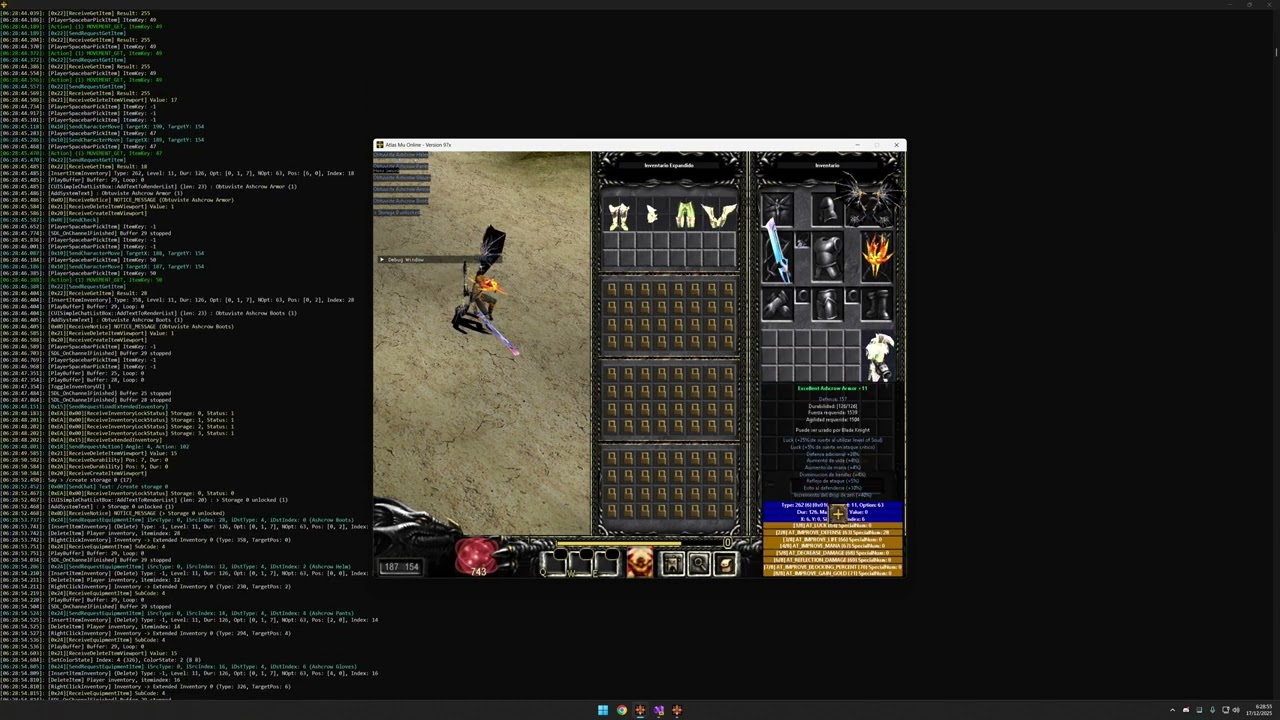Mu 97d - 60FPS - Extended Inventory system