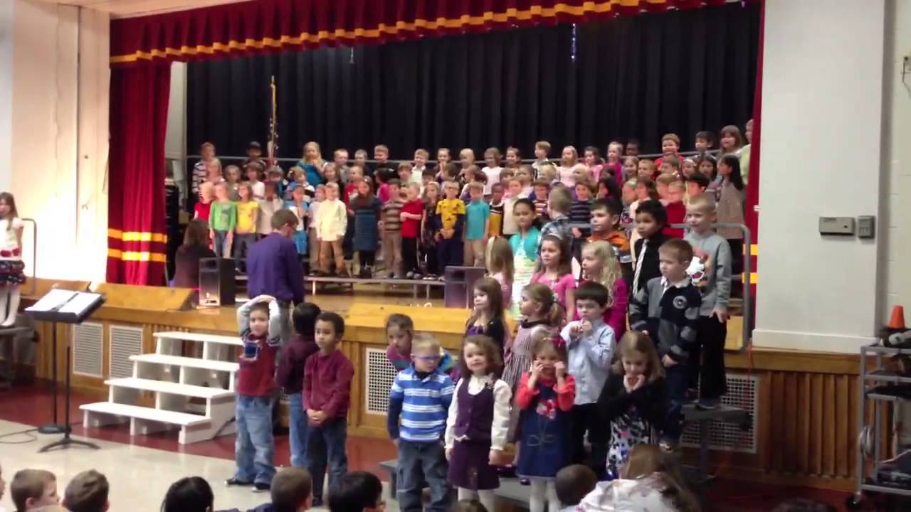 2013 Kindergarten Spring Concert @ Brunswick Elementary Sch