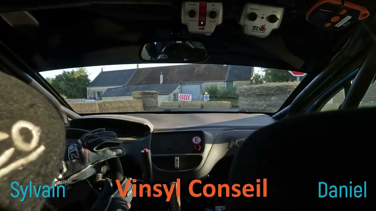 Rallye Coeur de France 2023 - Sylvain MAHIER 208 R2 - ES8 Bonneveau/Sougé