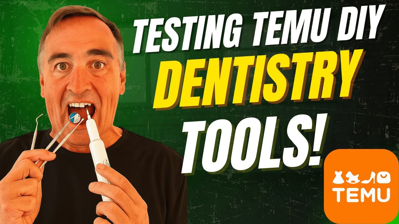 Unboxing & Testing TEMU Dental Tools | Plaque Scraper, Flosser & Teeth Whitening Kit | Do They Work?