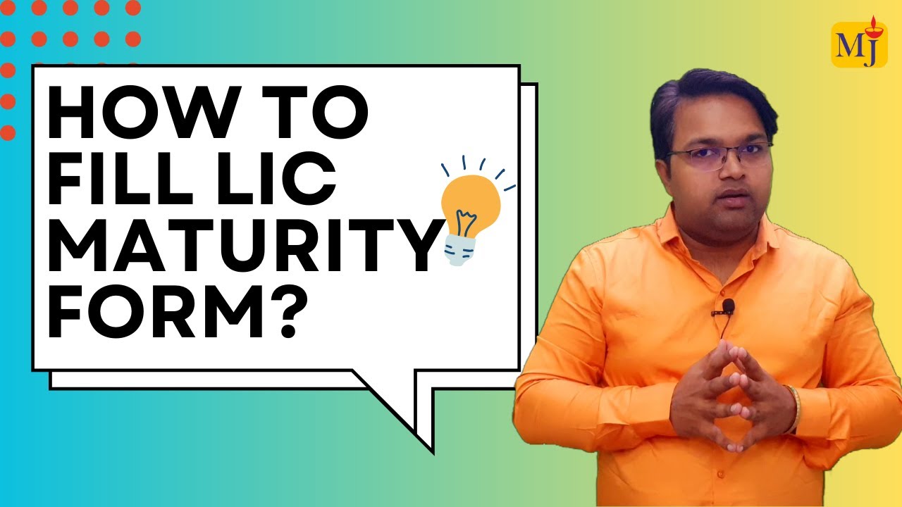LIC Maturity Claim Process I How to fill LIC Maturity Form 3825 I Details in Hindi