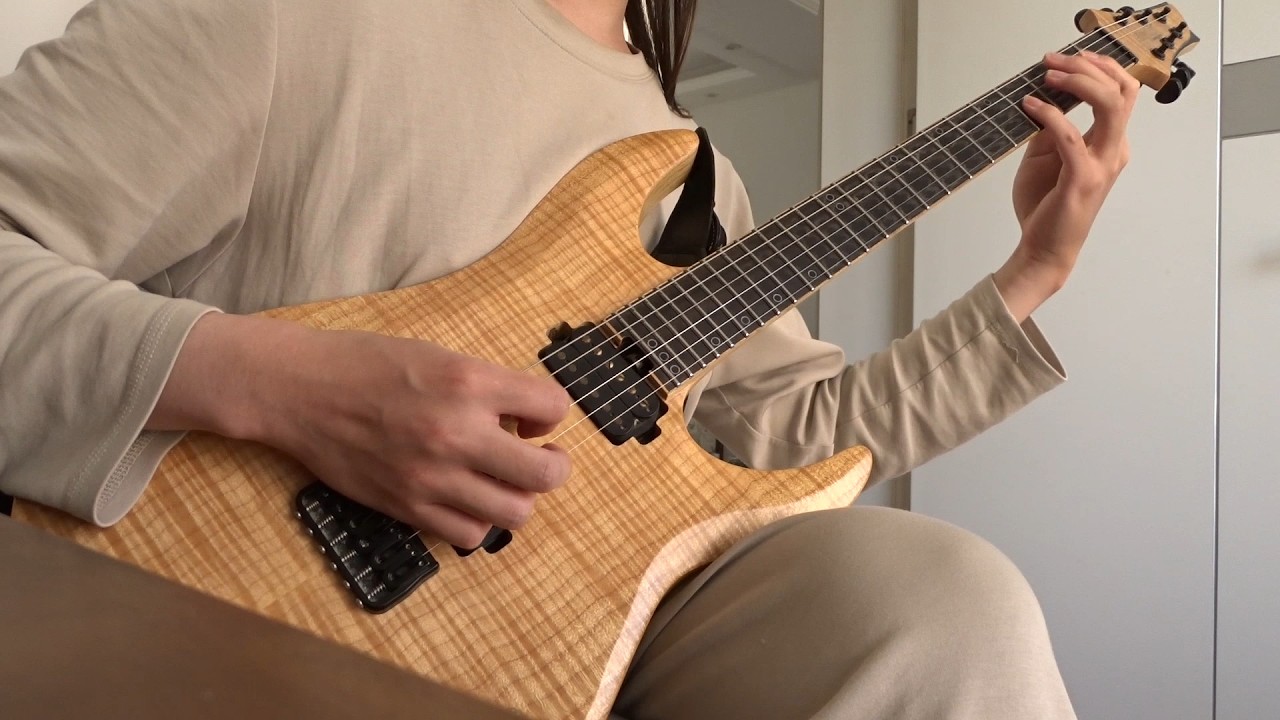 Complex Open String Melodic Riff in A Minor