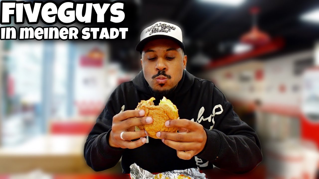 Wir testen FIVE GUYS in meiner Stadt München.