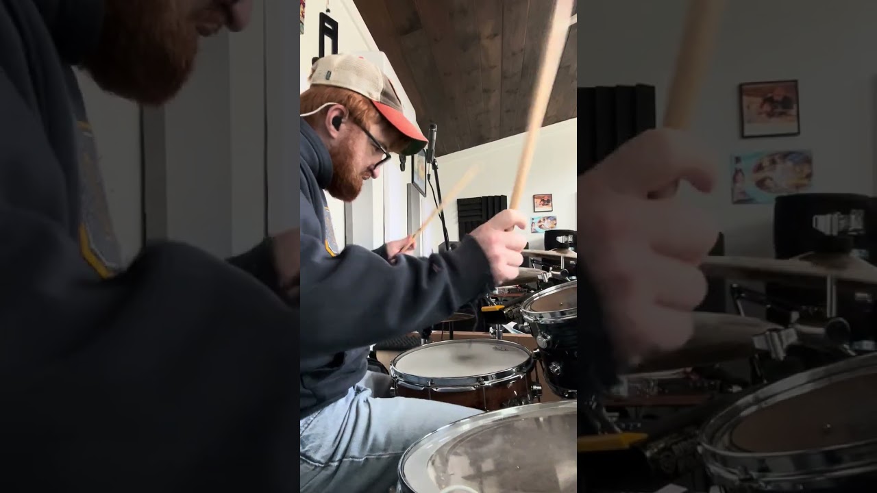 Don't worry if it's good or bad. Just have fun and express. #drums 