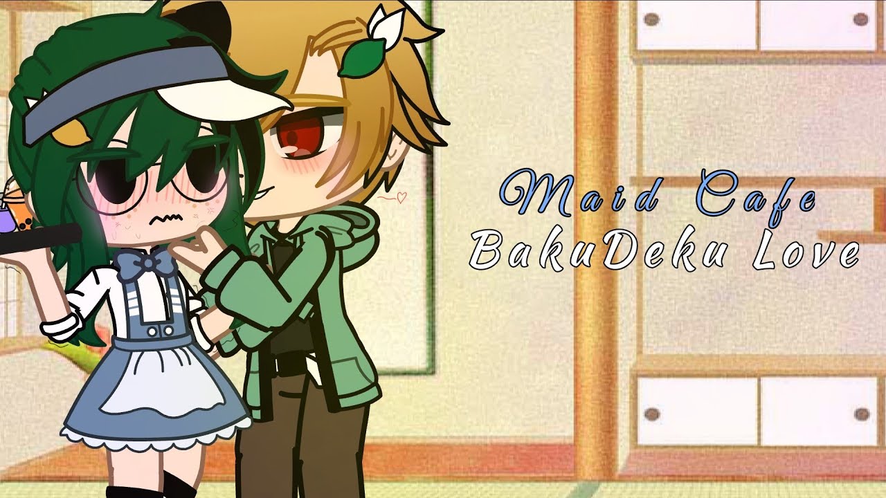 Maid Cafe😏 || BakuDeku Love💕 || Fem Deku || Bnha/Mha