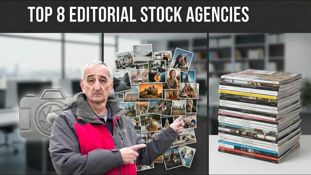 Топ-8 агентств по продаже редакционных фотографий в 2025 году | Зарабатывайте больше с помощью св...