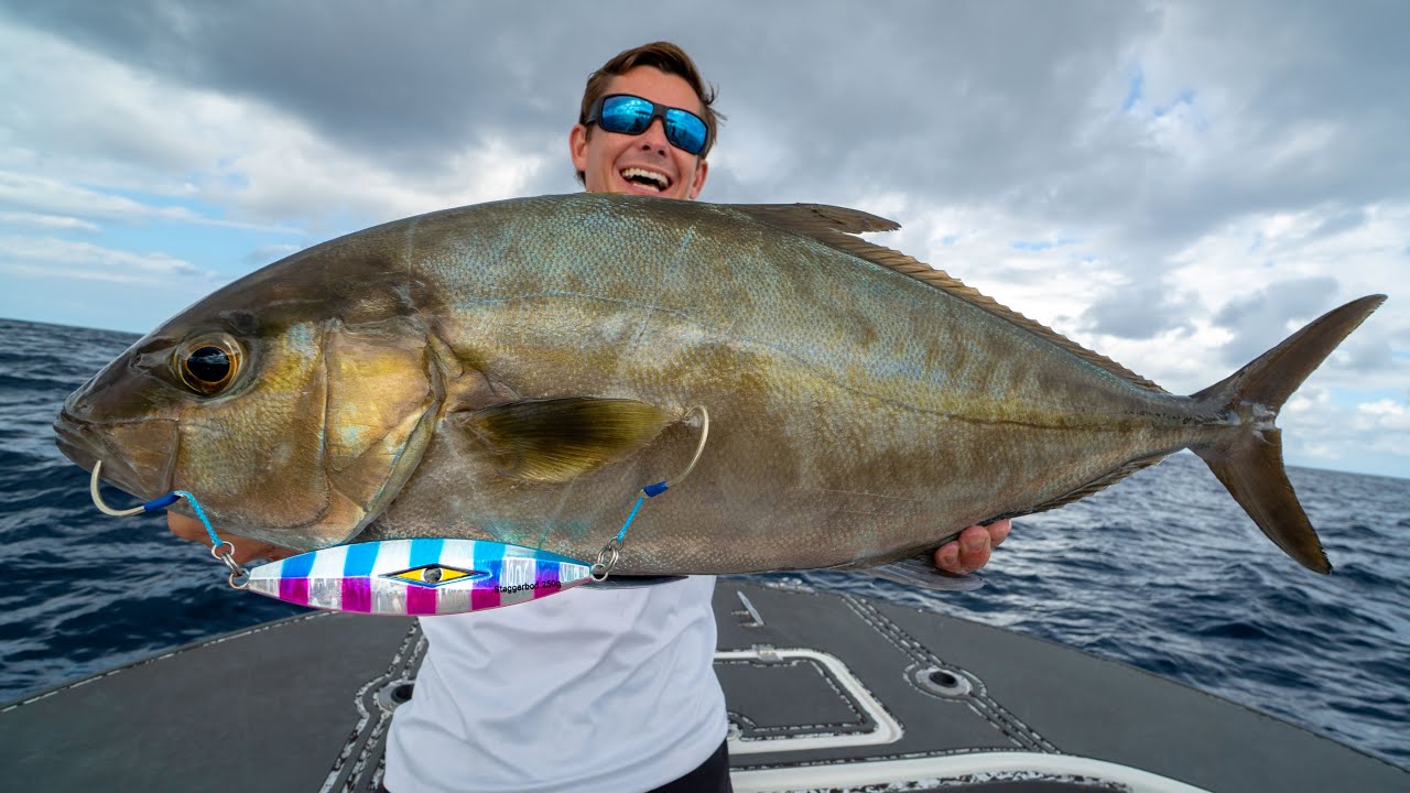 Fish COULDN’T Resist this Jig! Catch Clean Cook (Slow pitch jigging)