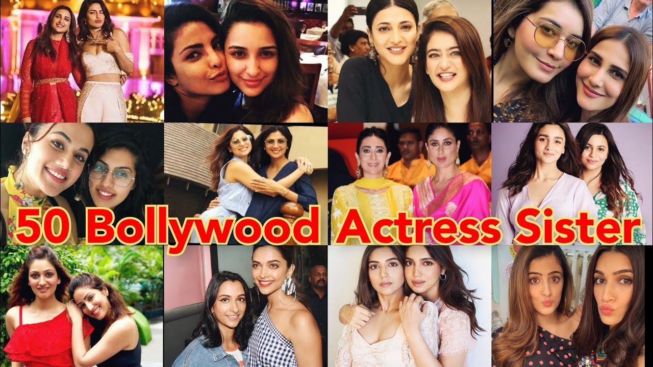 50 Bollywood Actress Sister Jodi 🥰// Top Bollywood Herione Sister In Real Life 💥 #bollywood