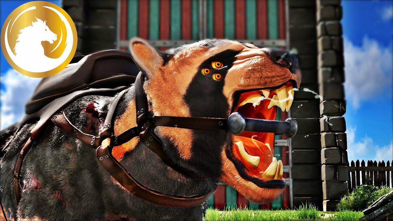 R-Thylacoleo Evcilleştirme | ARK Survival Evolved Fjordur (MODSUZ) I S1B33
