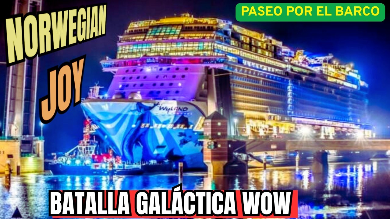 NORWEGIAN JOY: EL CRUCERO QUE DESPIERTA TUS SENTIDOS – LUJO, Y MAGIA EN CADA RINCÓN DEL MAR❤️