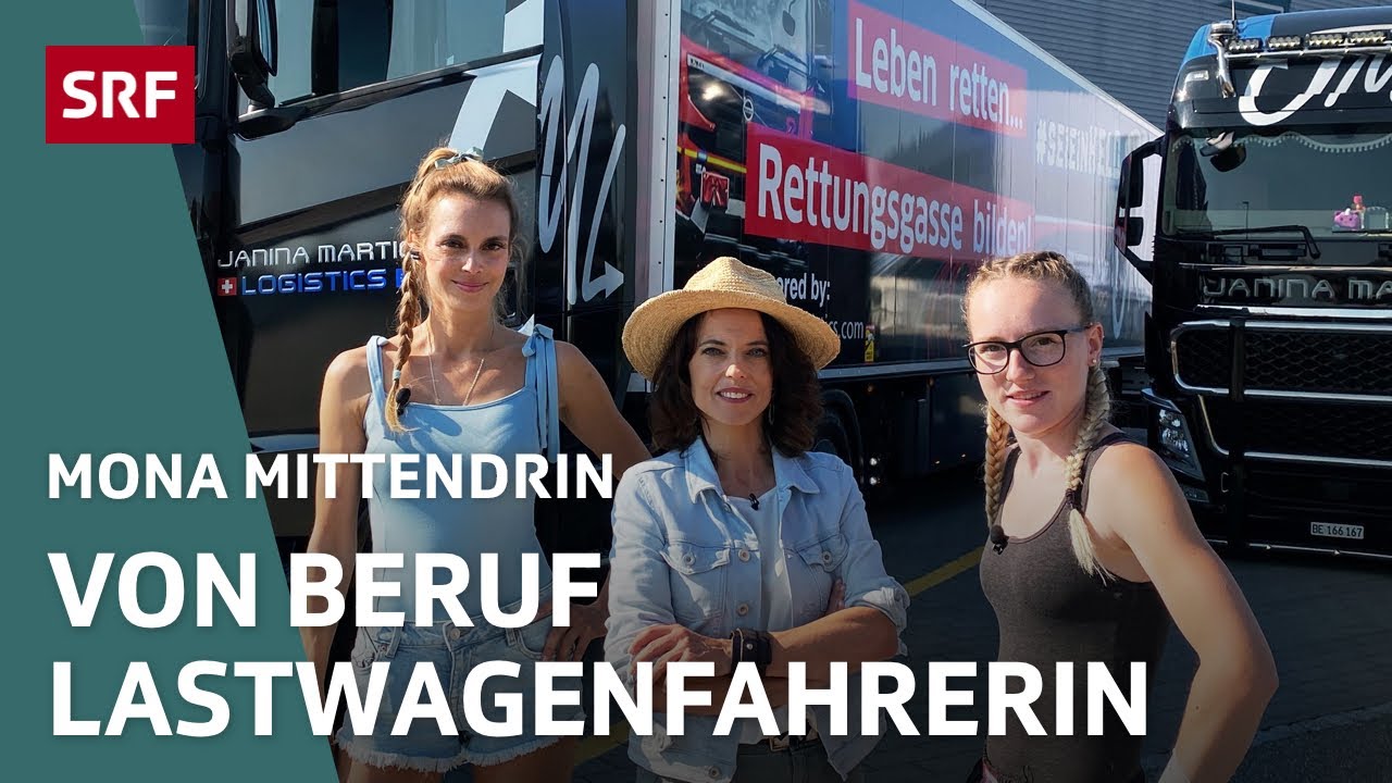 Im Lastwagen quer durch Europa – Von Stau, Stress und Trucker-Romantik | Mona mittendrin 2022 | SRF