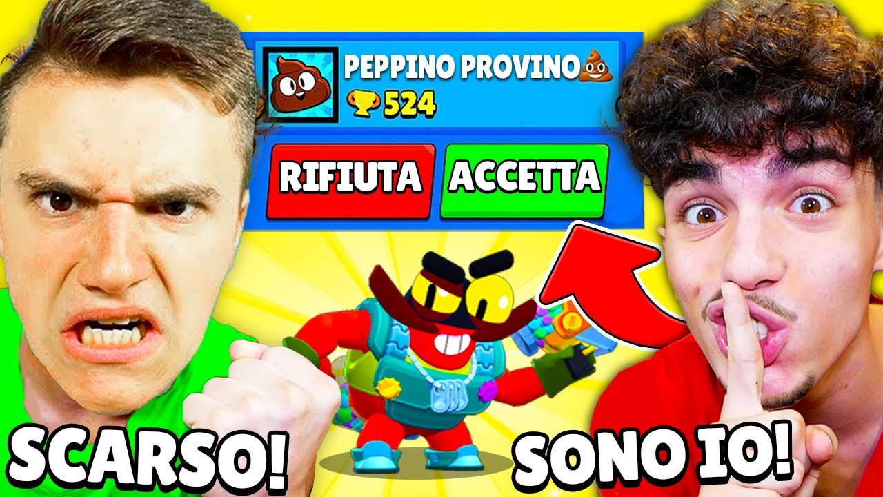 MI FINGO UN FAN NABBO e FACCIO IL PROVINO PER IL SUO TEAM su BRAWL STARS!😂