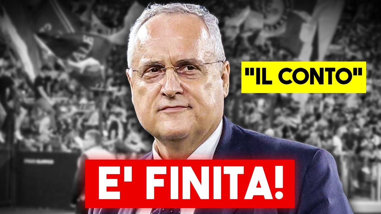 LAZIO: ORA è FINITA!! - LOTITO deve VENDERE?!