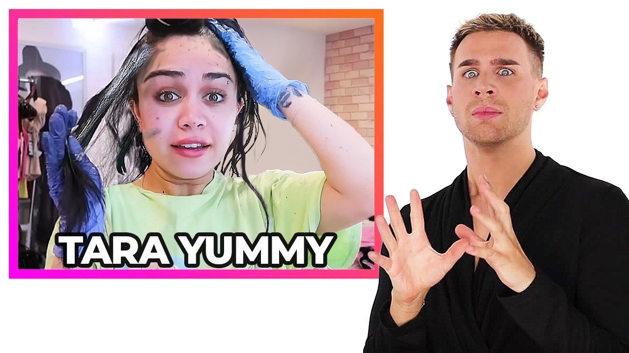 Hairdresser Reacts To Youtubers Dying & Cutting Their Hair