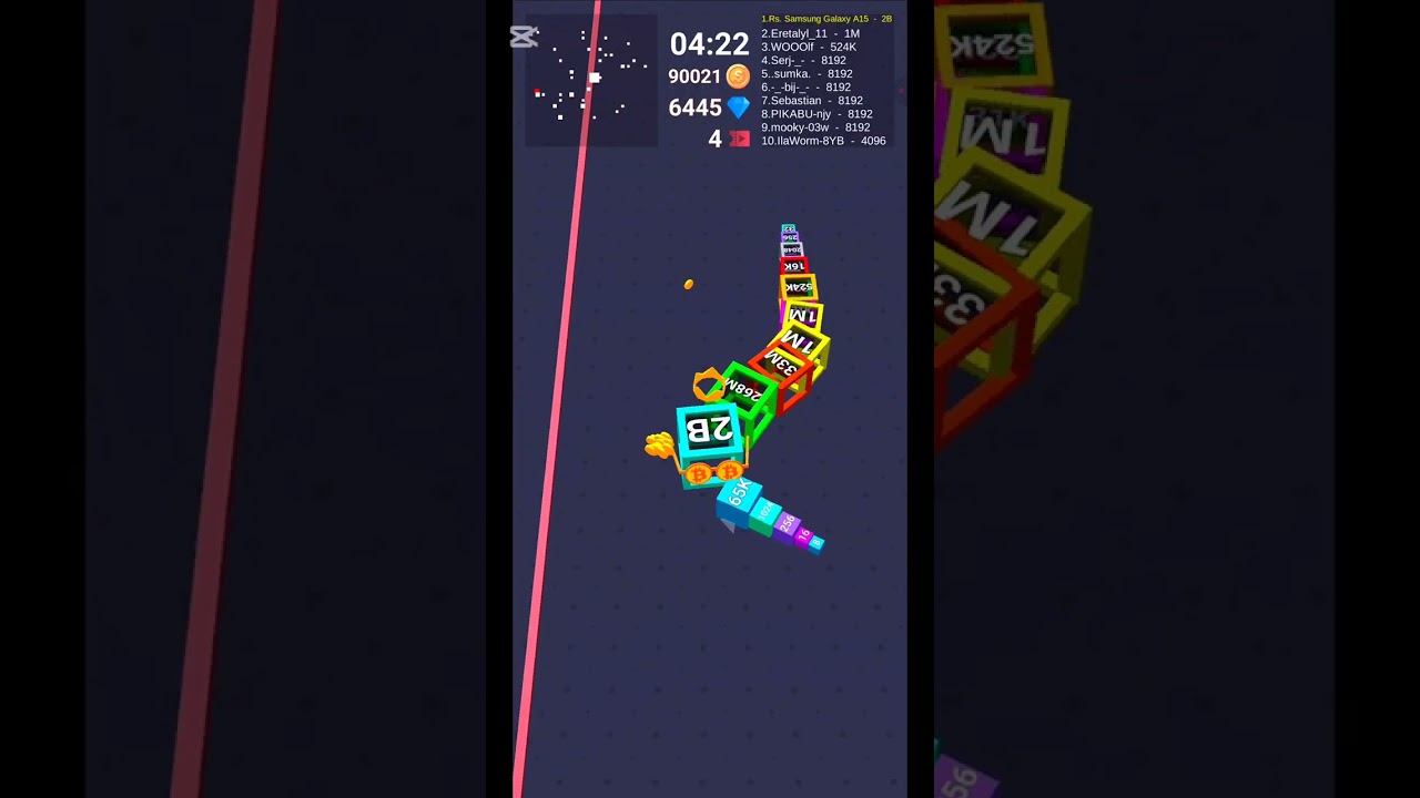 😱🔥 Top Score | 2 B. BILLION, Part 05 - in Cube Arena 2048, Rasel Khan Etcetera gaming channel 😱🔥