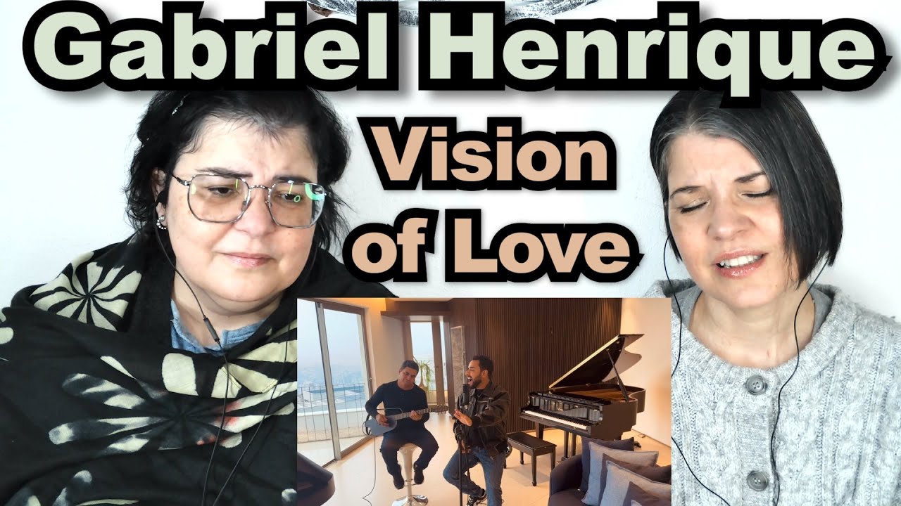 TEACHERS REACT | GABRIEL HENRIQUE - 'Vision Of Love' (Acoustic Version)