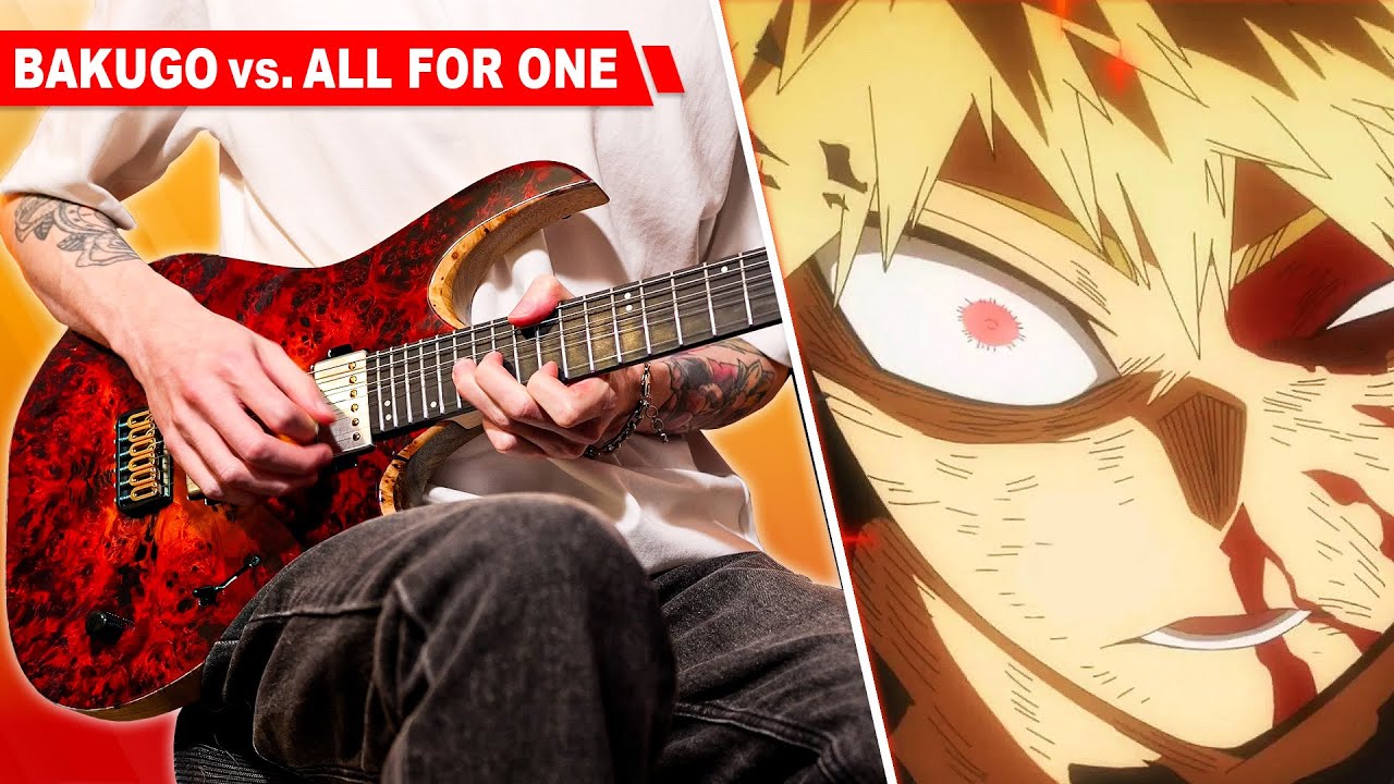 At the Limit - My Hero Academia (Bakugo vs. All For One OST) | Insane Metal Guitar Cover!