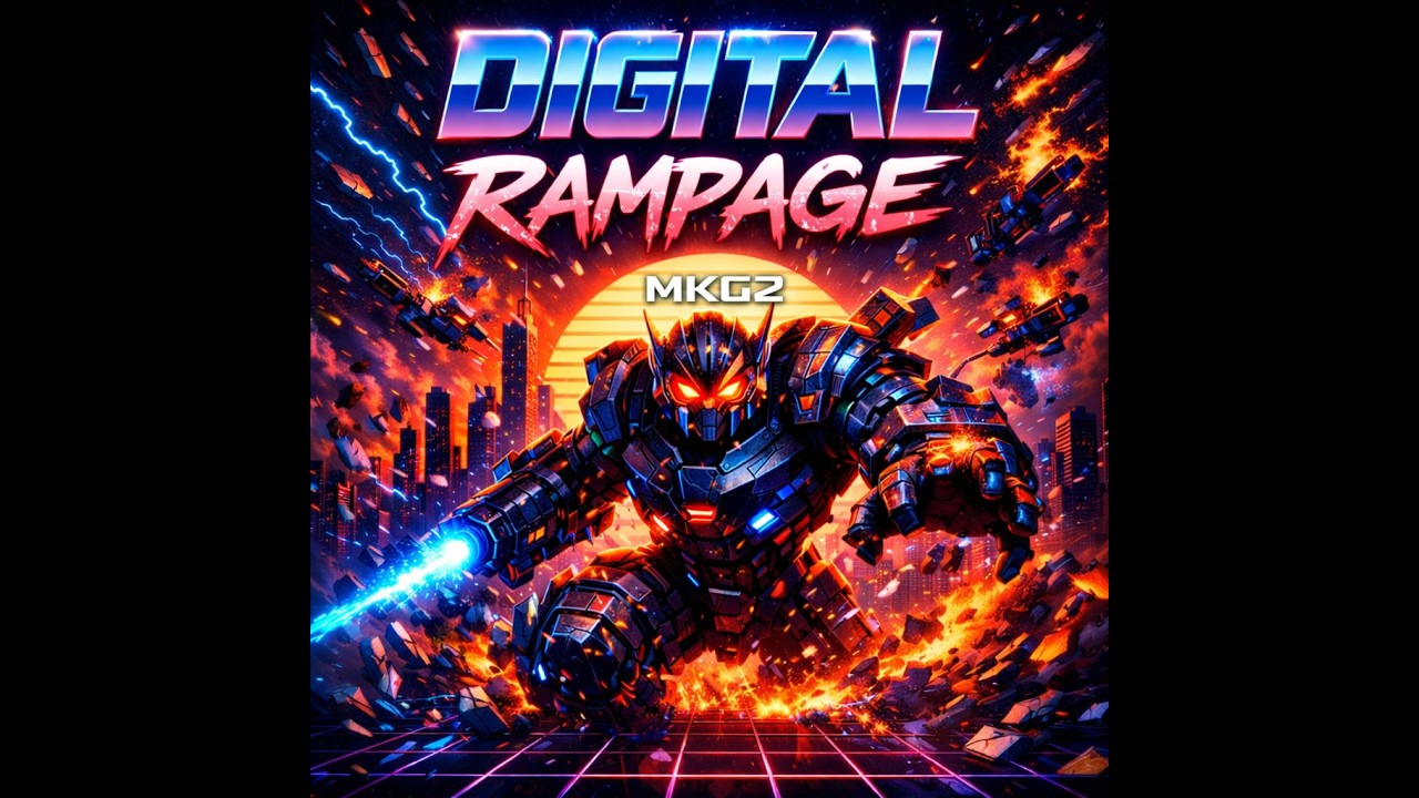 「Digital Rampage」原曲　#sunoai