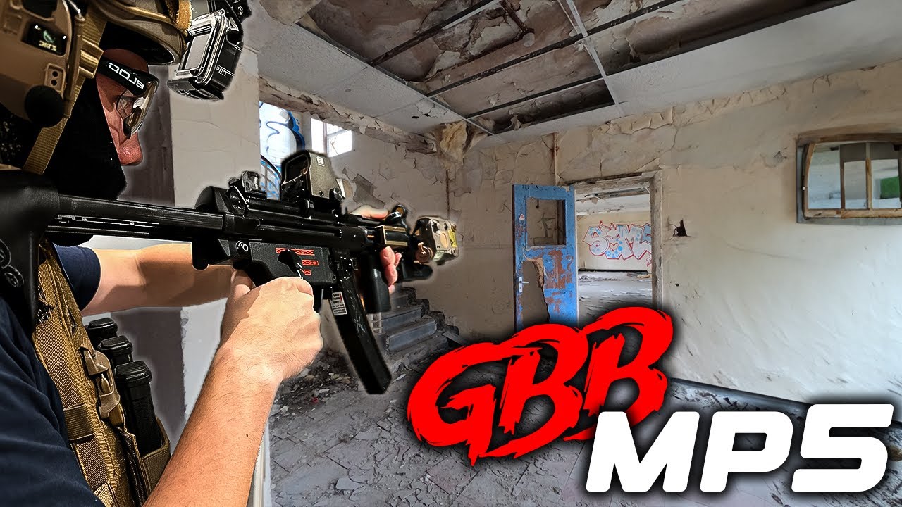 Isn't This GBBR MP5 An Absolute Spectacle!? (Gameplay IN Abandoned Military Base)