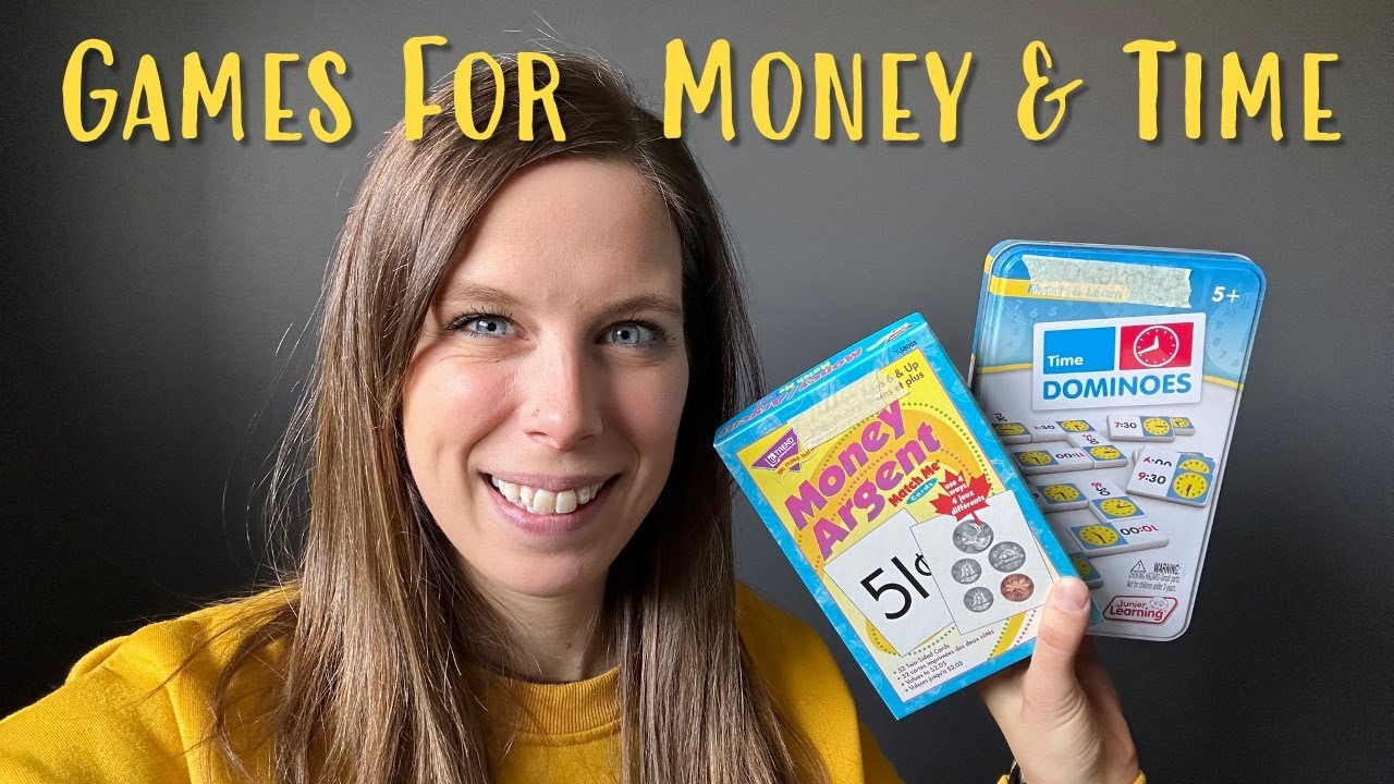Games to Teach About Telling Time and Money - Grades 3 and 4