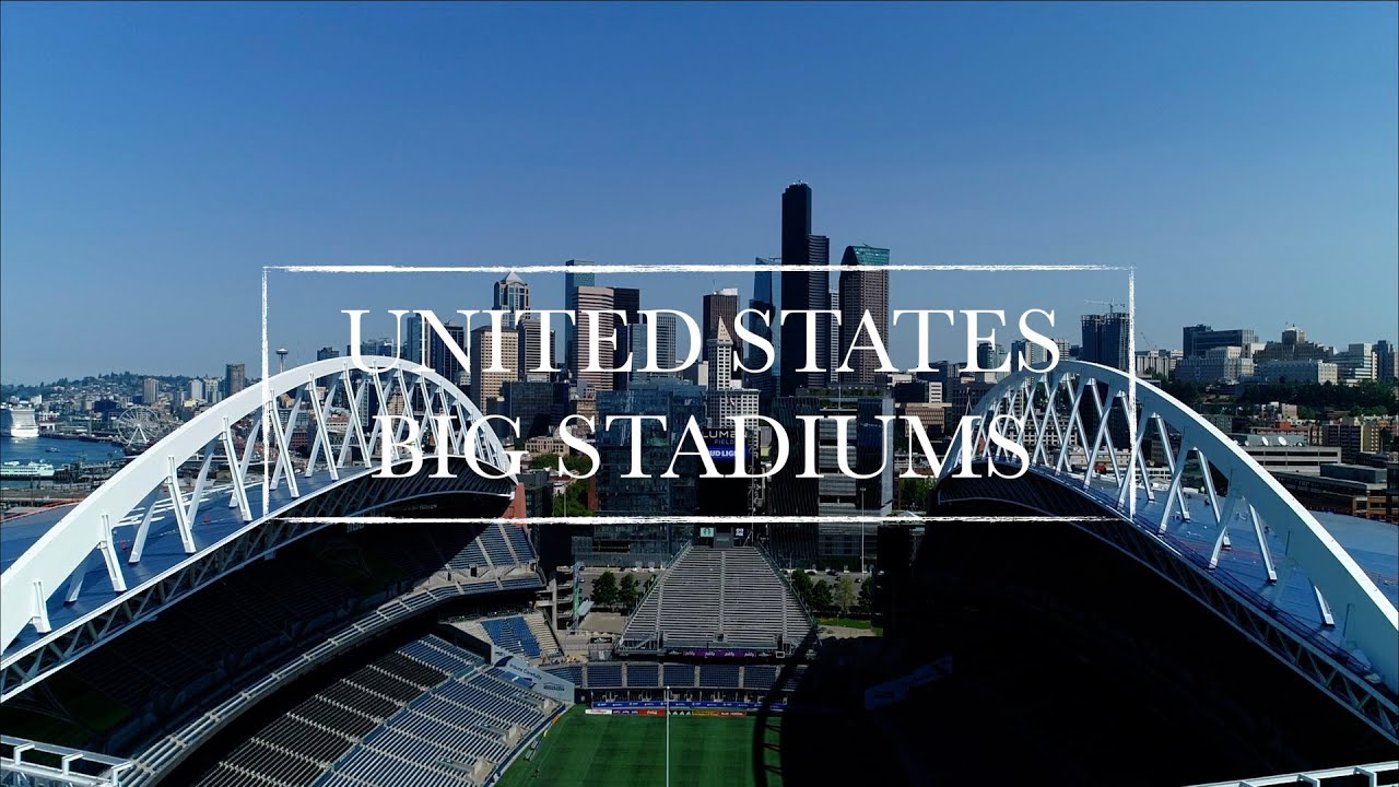 MLS Soccer Stadiums in United States | 4K Drone Video
