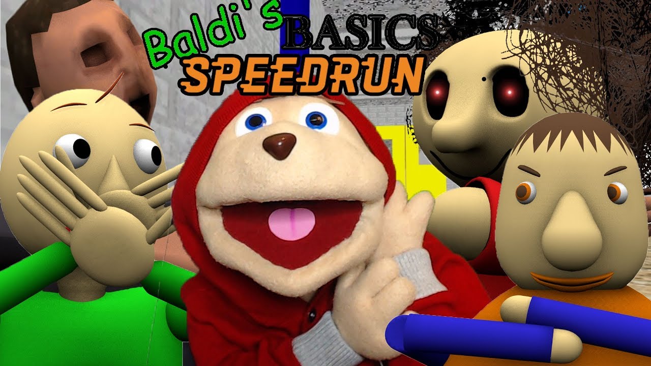 CHIPMUNK SPEEDRUNS Baldi's Basics [World Record] w/FruitSnacksS
