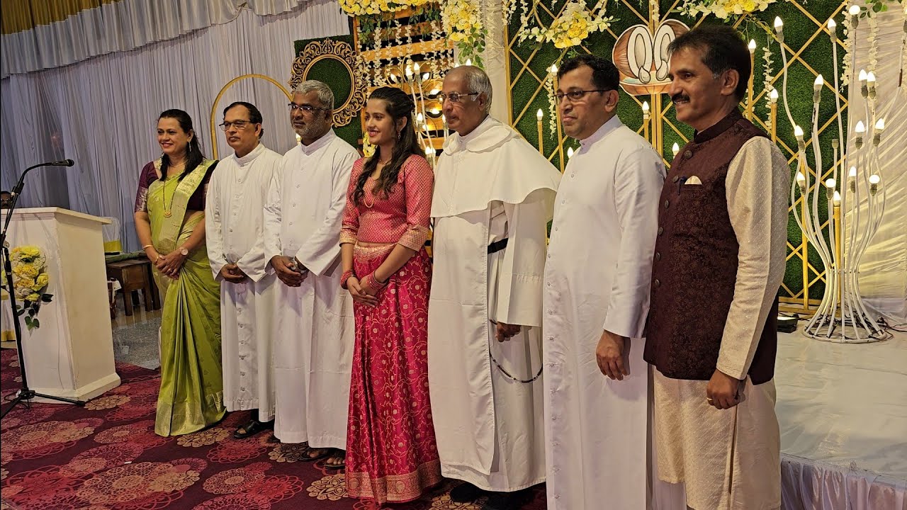 Roce (part 1) Blessings   loving Ancita Priyanka d/o Gretta & Agnel Pinto, Agrar Bantwal