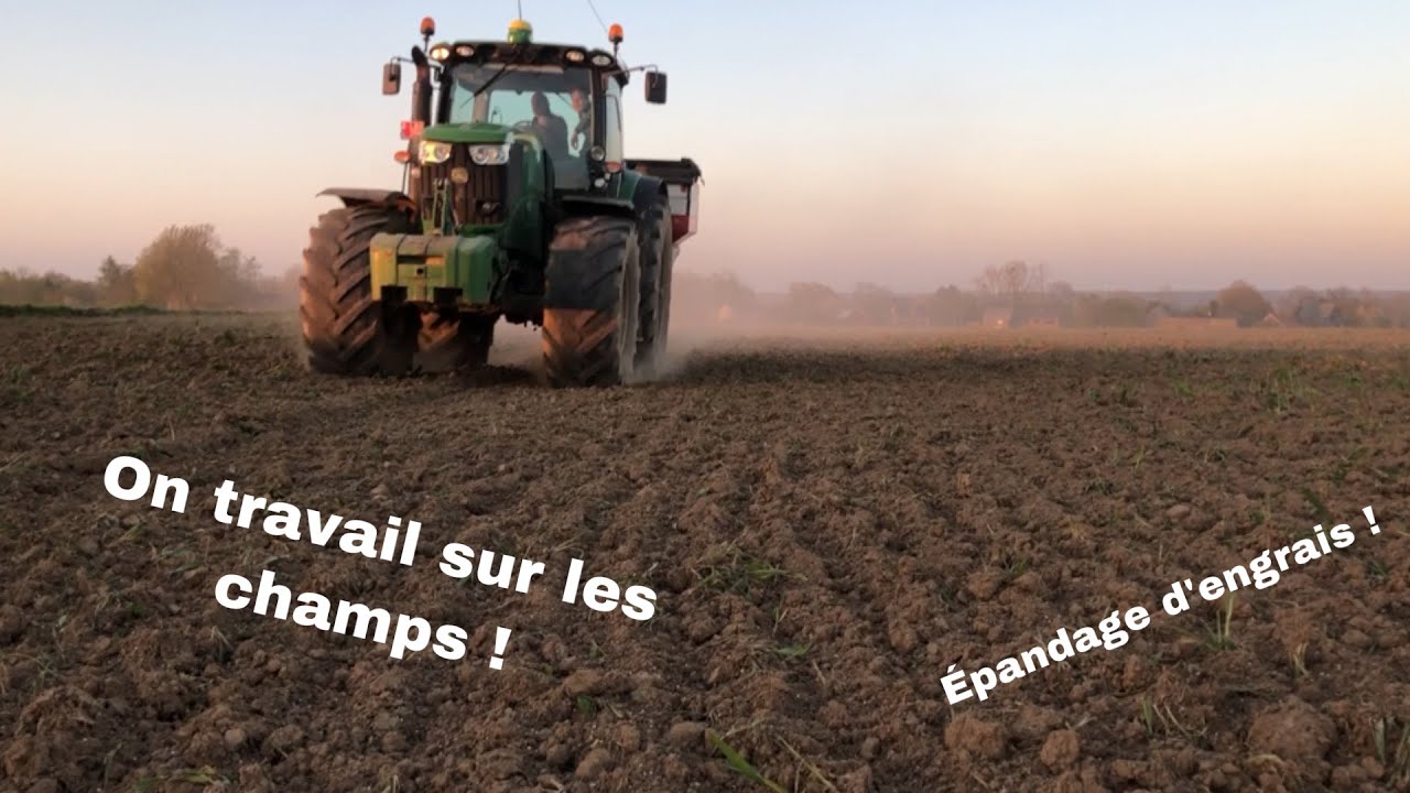 On prépare le champs pour planter les pommes de terre ! (John Deere 6190R X 6100M )