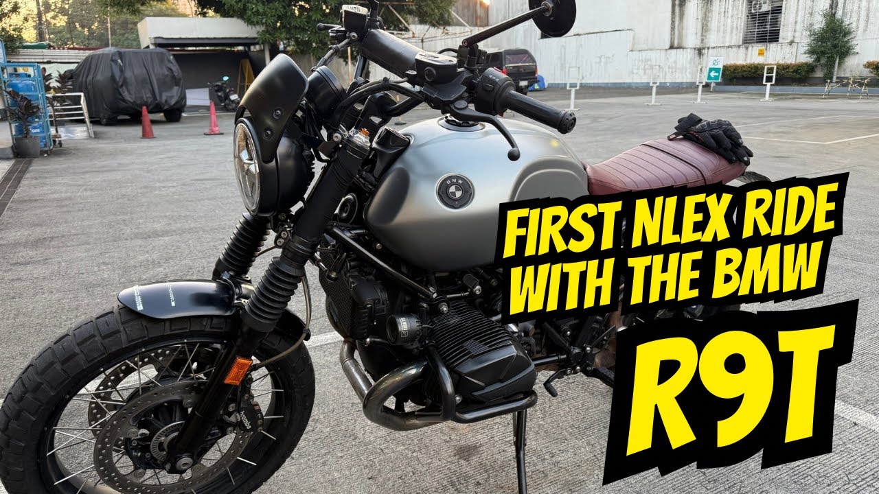 First NLEX Ride with the BMW R9T