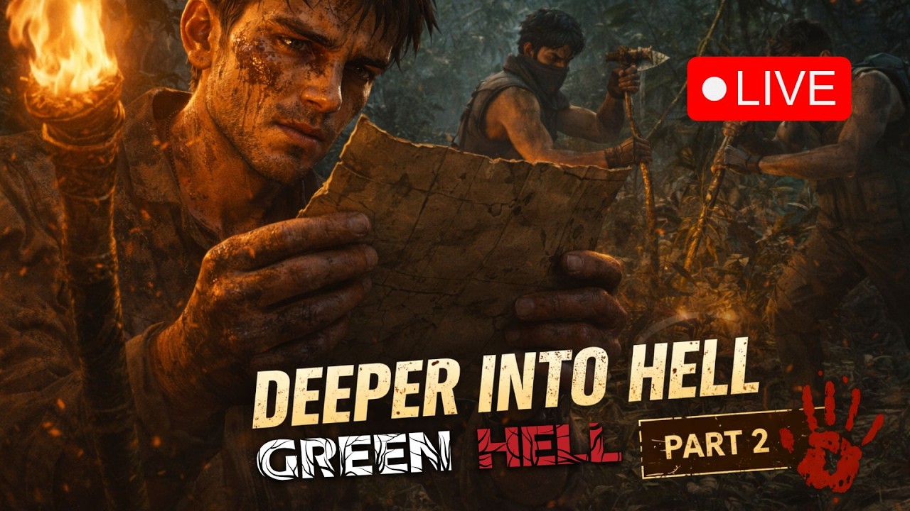 GREEN HELL STORY PART 2: The Mystery Deepens... 🌴 (ft. @flex_samurai0 & @rageandgrace_ )| Live 🔴