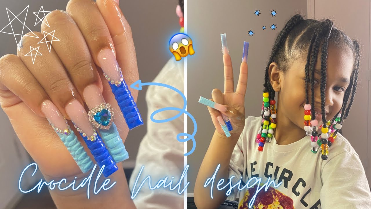 Too Soon!?! 5 Year Old Gets Extremely Long Acrylic Nails