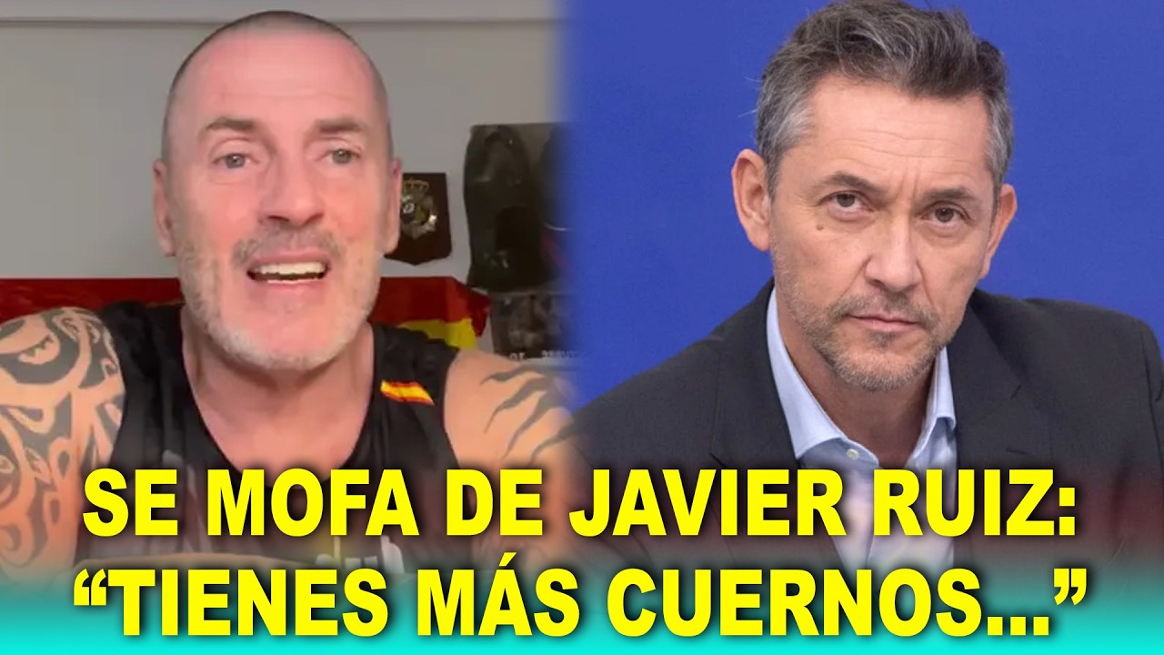 Desokupa SE MOFA de Javier Ruiz, novio de Santaolalla: “Tienes más cuernos que los ciervos”