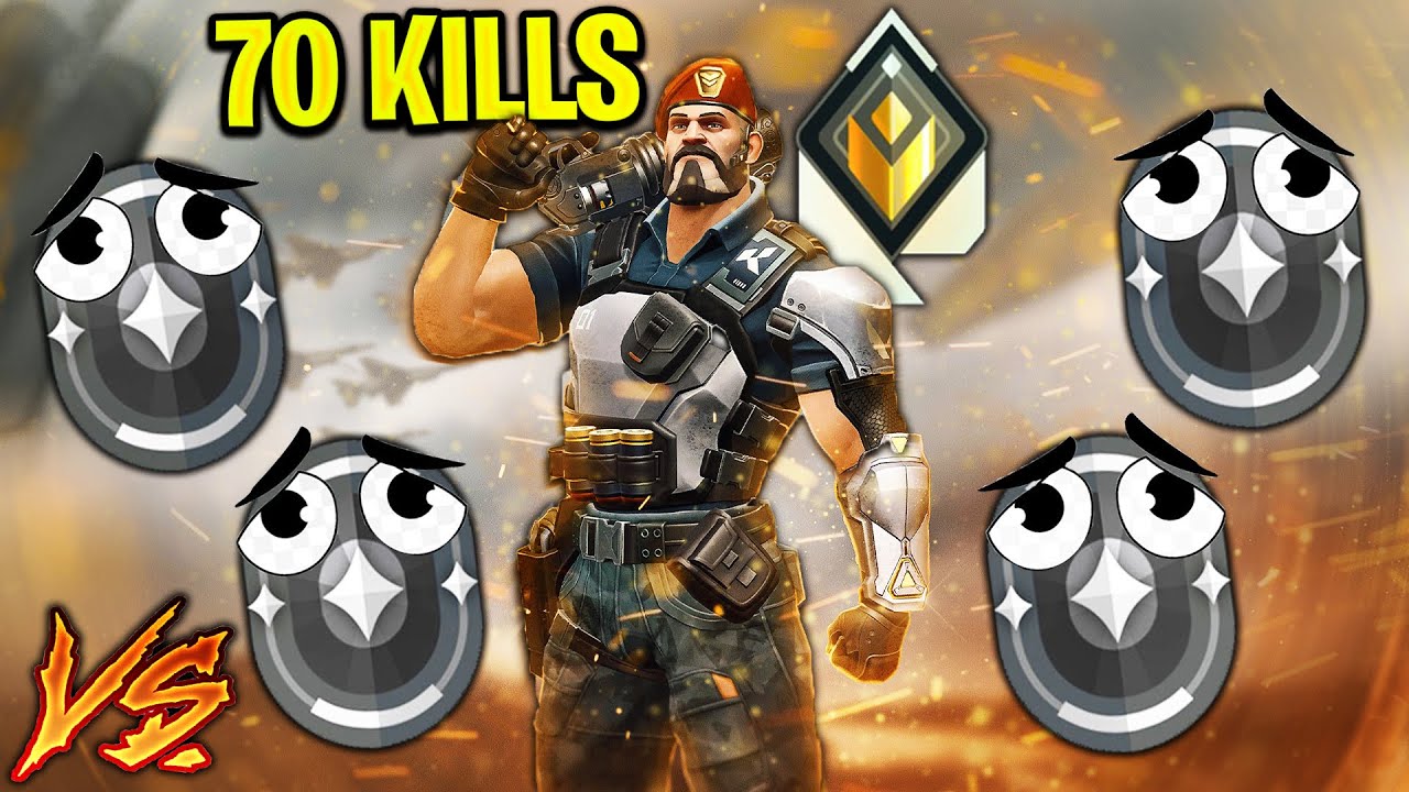 #1 Radiant Brimstone Master против 4 Irons [70+ убийств]