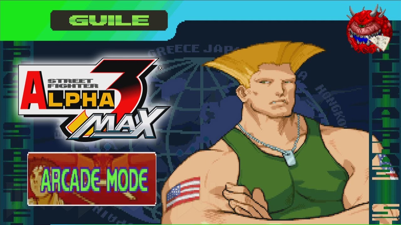 Guile (Arcade) - Street Fighter Alpha 3 Max