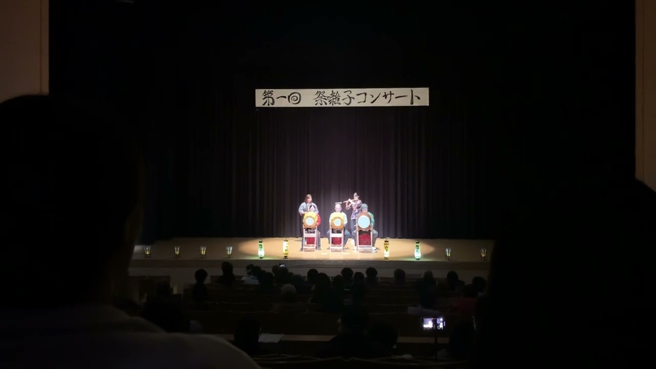 祭囃子コンサート　　　　　　　　　　　　　　　　　　　上野宮お囃子会