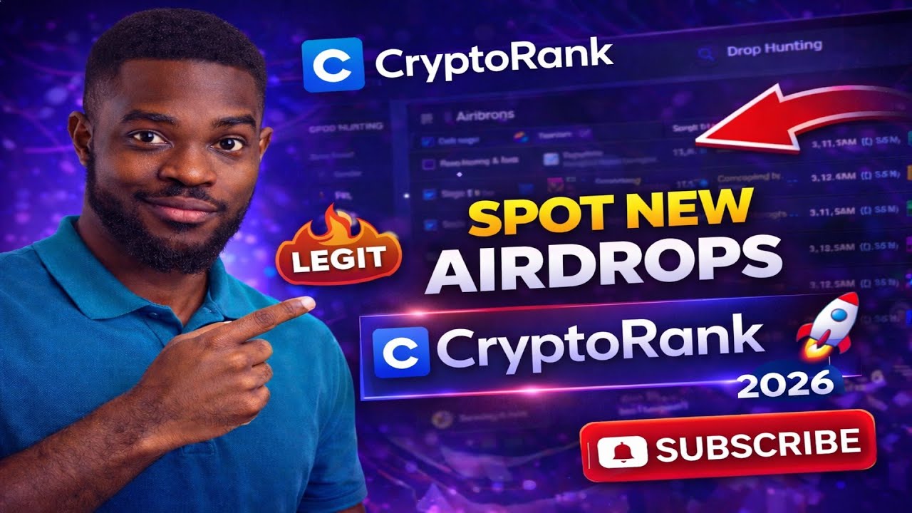 How I Find NEW Crypto Airdrops Early Using CryptoRank (Drop Hunting Guide 2026)
