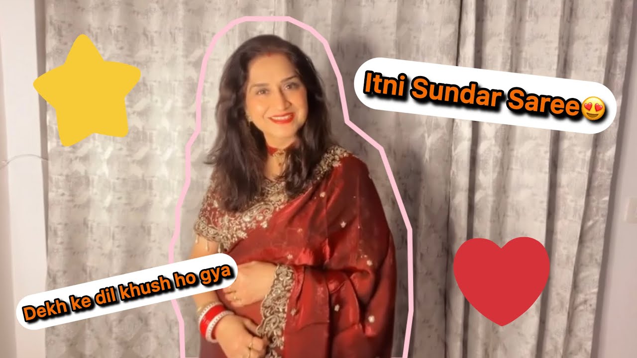 This saree deserves its own vlog 😍 | Indian Traditional Outfit 