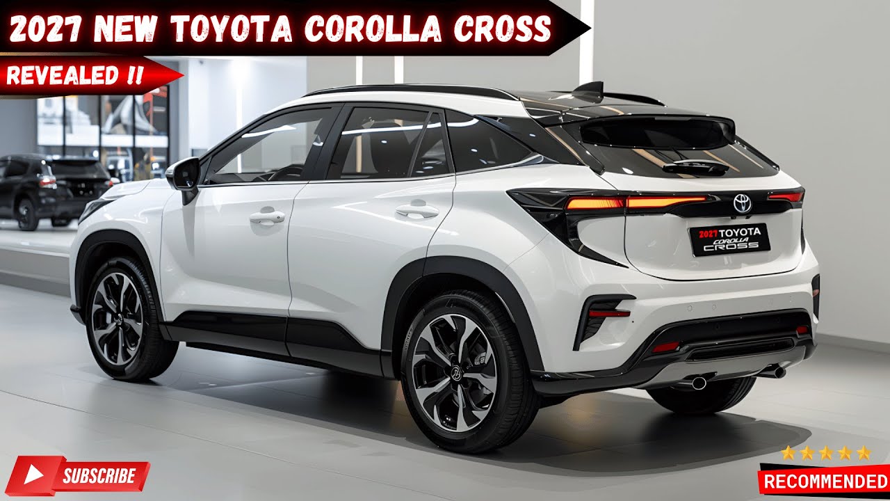Презентация нового Toyota Corolla Cross 2027 года ошеломила фанатов — совершенство компактного вн...