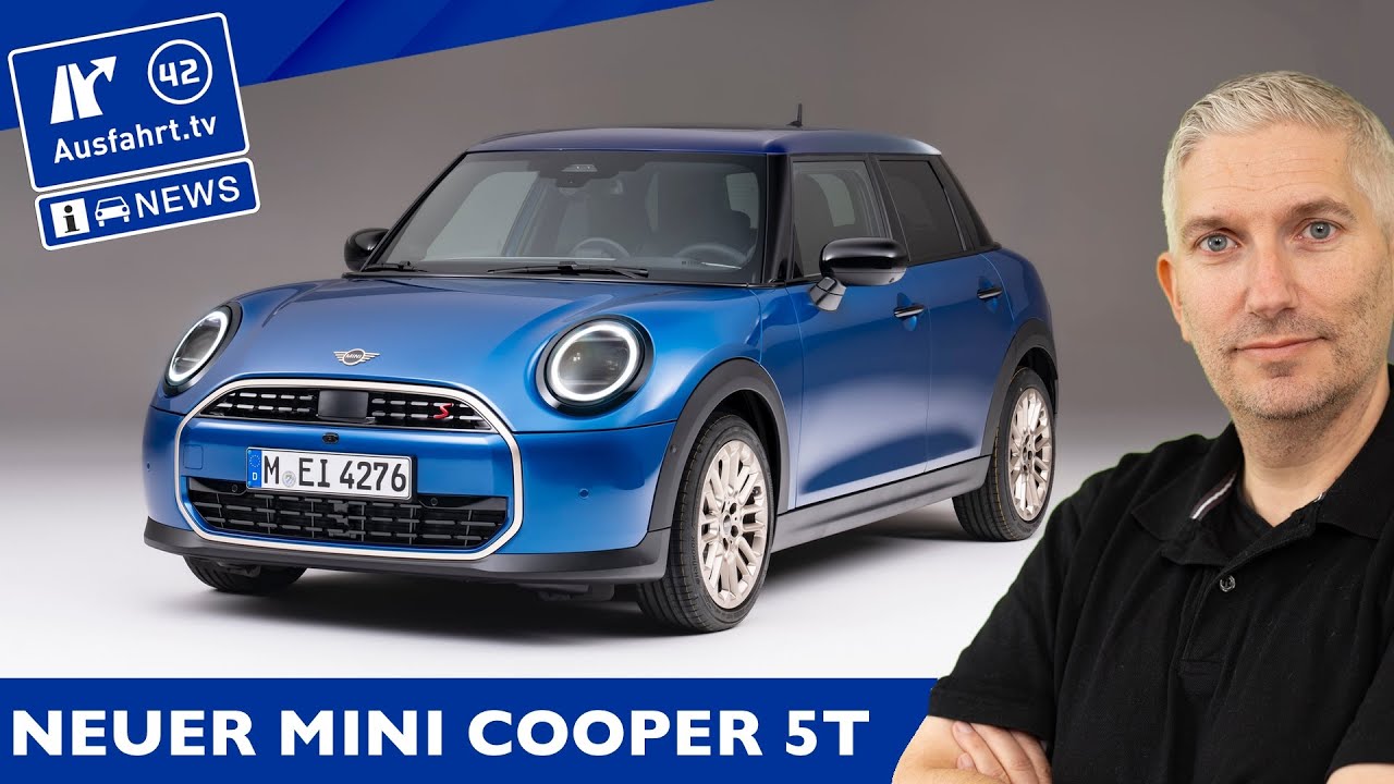 DAS ist der neue MINI Cooper 5-T&uuml;rer | AusfahrtTV News