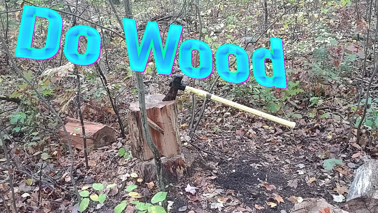 My Oak Firewood Process