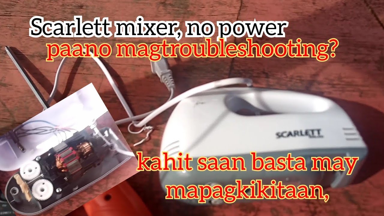Troubleshooting no power Scarlett mixer.