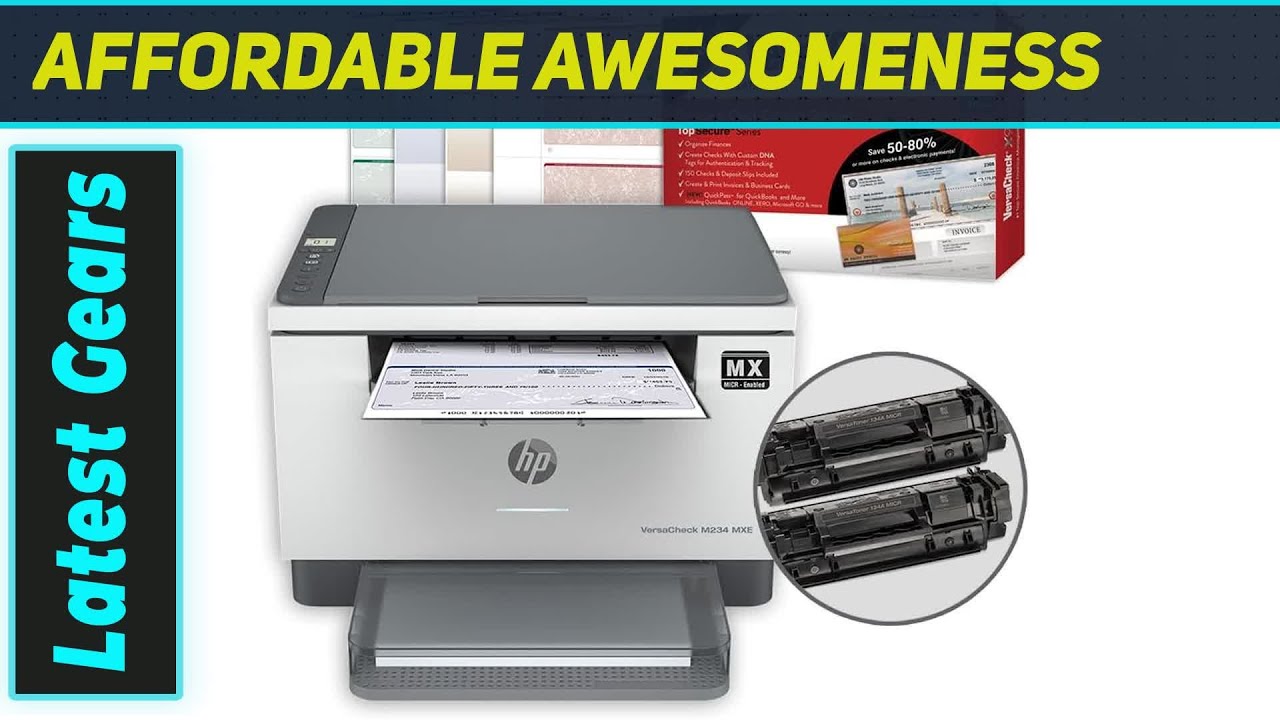 VersaCheck M234 MXE: Best All-In-One MICR Printer?