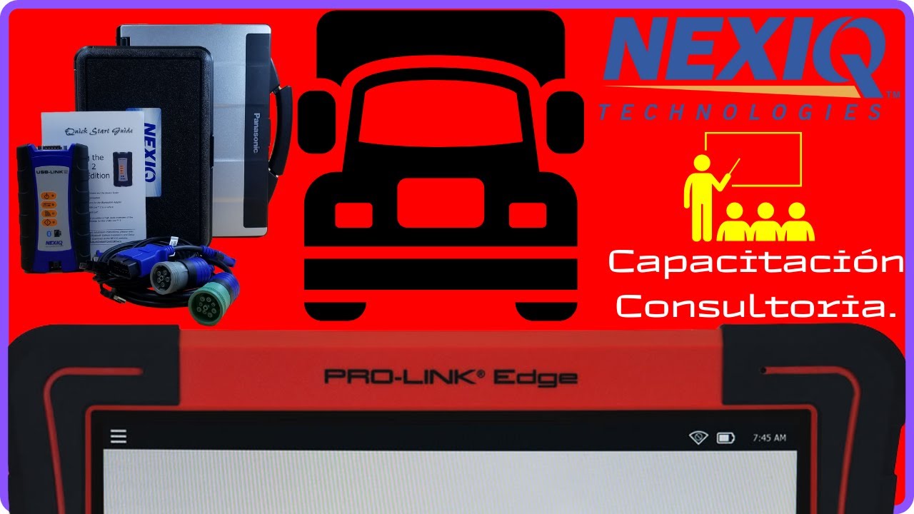 Como diagnosticar un camión fácilmente de manera profesional motores a diésel con Nexiq USB Link